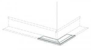 Accesorii gips carton - Piesa imbinare colt exterior pt profil perimetral Knauf cutie 100 buc